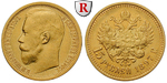 99444 Nikolaus II., 15 Rubel