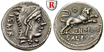 99479a L. Thorius Balbus, Denar