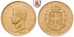ag10300 Carlo Alberto, 20 Lire
