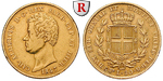 ag10303 Carlo Alberto, 20 Lire