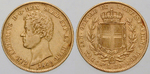 ag10304 Carlo Alberto, 20 Lire