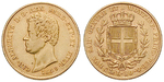 ag10305 Carlo Alberto, 20 Lire