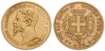 ag10317 Vittorio Emanuele II., 20 L...