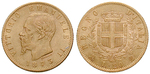 ag10355 Vittorio Emanuele II., 20 L...