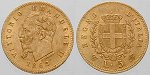ag10360 Vittorio Emanuele II., 5 Li...