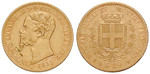 ag10381 Vittorio Emanuele II., 20 L...