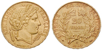 ag10492 II. Republik, 20 Francs