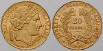 ag10493 II. Republik, 20 Francs