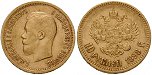 ag15745 Nikolaus II., 10 Rubel