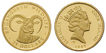 ag15845 Elizabeth II., 25 Dollars