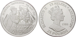 ag17010 Elizabeth II., 25 Pounds