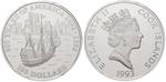 ag17014 Elizabeth II., 100 Dollars
