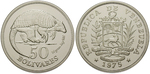 ag17628 Republik, 50 Bolivares