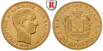 ag18061 Georg I., 20 Drachmai