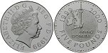 ag18134 Elizabeth II., 5 Pounds