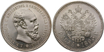 ag18157 Alexander III., Rubel