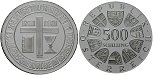 ag19543 2. Republik, 500 Schilling