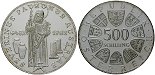 ag19544 2. Republik, 500 Schilling