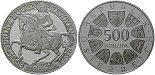 ag19561 2. Republik, 500 Schilling