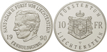 ag19690 Hans Adam II., 10 Franken