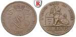ag19883 Leopold I., 10 Centimes