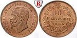 ag9700 Vittorio Emanuele II., 10 C...