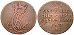 eadt2771 Christian VII., Sechsling