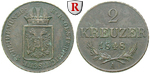 eadt2913 Revolutionsjahre, 2 Kreuzer