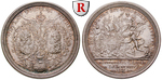 eadt6577 Karl VI., Silbermedaille