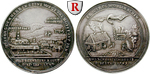 eadt8881 Friedrich II., Silbermedail...