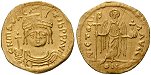ebyz302 Mauricius Tiberius, Solidus