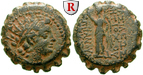 egri8064 Antiochos VI., Bronze, serr...