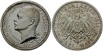 ejae10566 Ernst Ludwig, 3 Mark