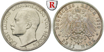 ejae9345 Ernst Ludwig, 3 Mark