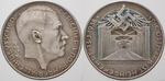 emed283 Hitler, Adolf, Silbermedail...