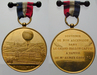 emed308 Bronzemedaille, vergoldet