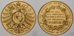 emed334 Bronzemedaille, vergoldet