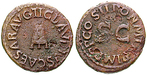 erom10535 Claudius I., Quadrans