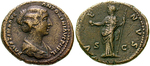 erom10551 Faustina II., Frau des Marc...