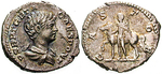 erom10575 Geta, Caesar, Denar
