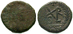 erom4015 Marcianus, Follis-Teilstüc...