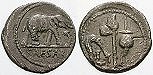 erom4991 Caius Iulius Caesar, Denar
