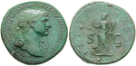 erom6656 Traianus, Sesterz