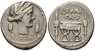 erom7017 L. Furius Brocchus, Denar