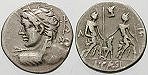erom7195 L. Caesius, Denar