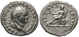 erom7884 Vespasianus, Denar