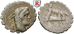 erom9346 L. Procilius, Denar, serrat...