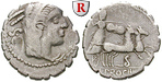erom9347 L. Procilius, Denar, serrat...