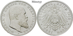 j175 Wilhelm II., 3 Mark