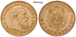 j247 Friedrich III., 10 Mark